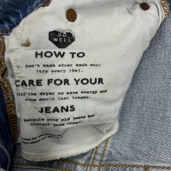 Madewell The Perfect Vintage Jean Size 29 Ainsworth Medium Wash High Rise Frayed - Picture 7 of 11